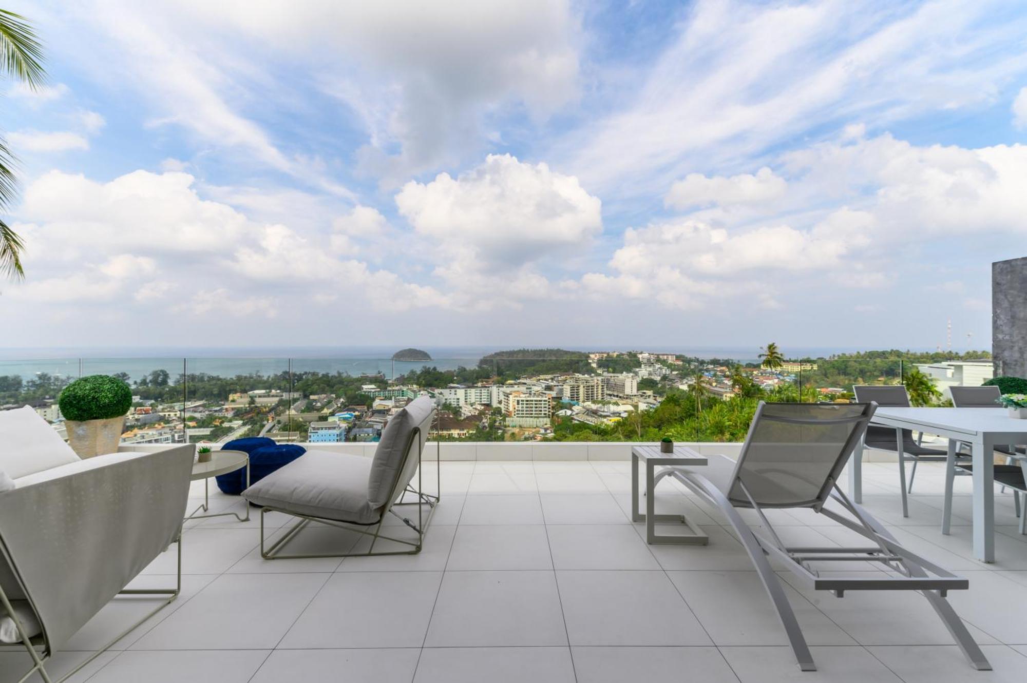 The View Phuket By Resava Aparthotel Kata-stranden Rom bilde