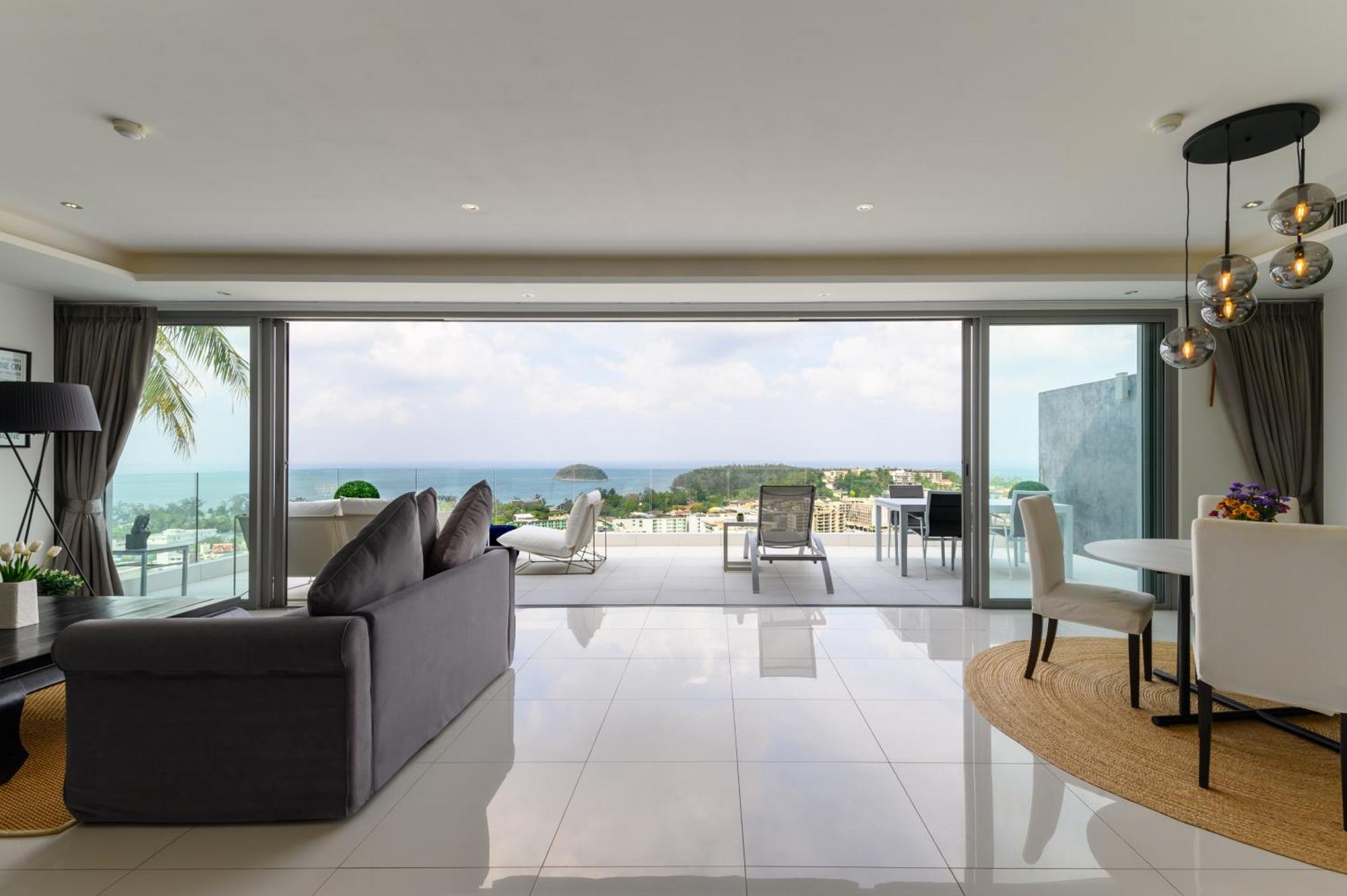 The View Phuket By Resava Aparthotel Kata-stranden Rom bilde