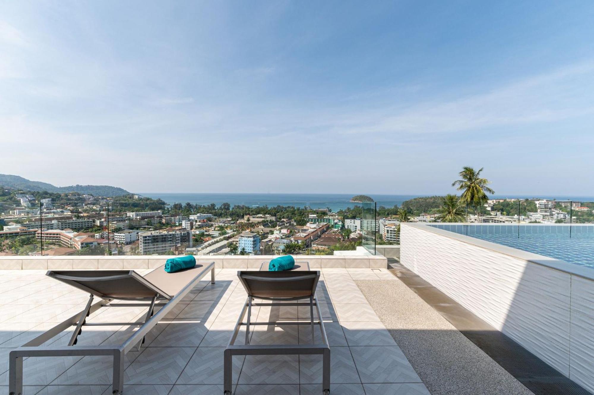The View Phuket By Resava Aparthotel Kata-stranden Rom bilde