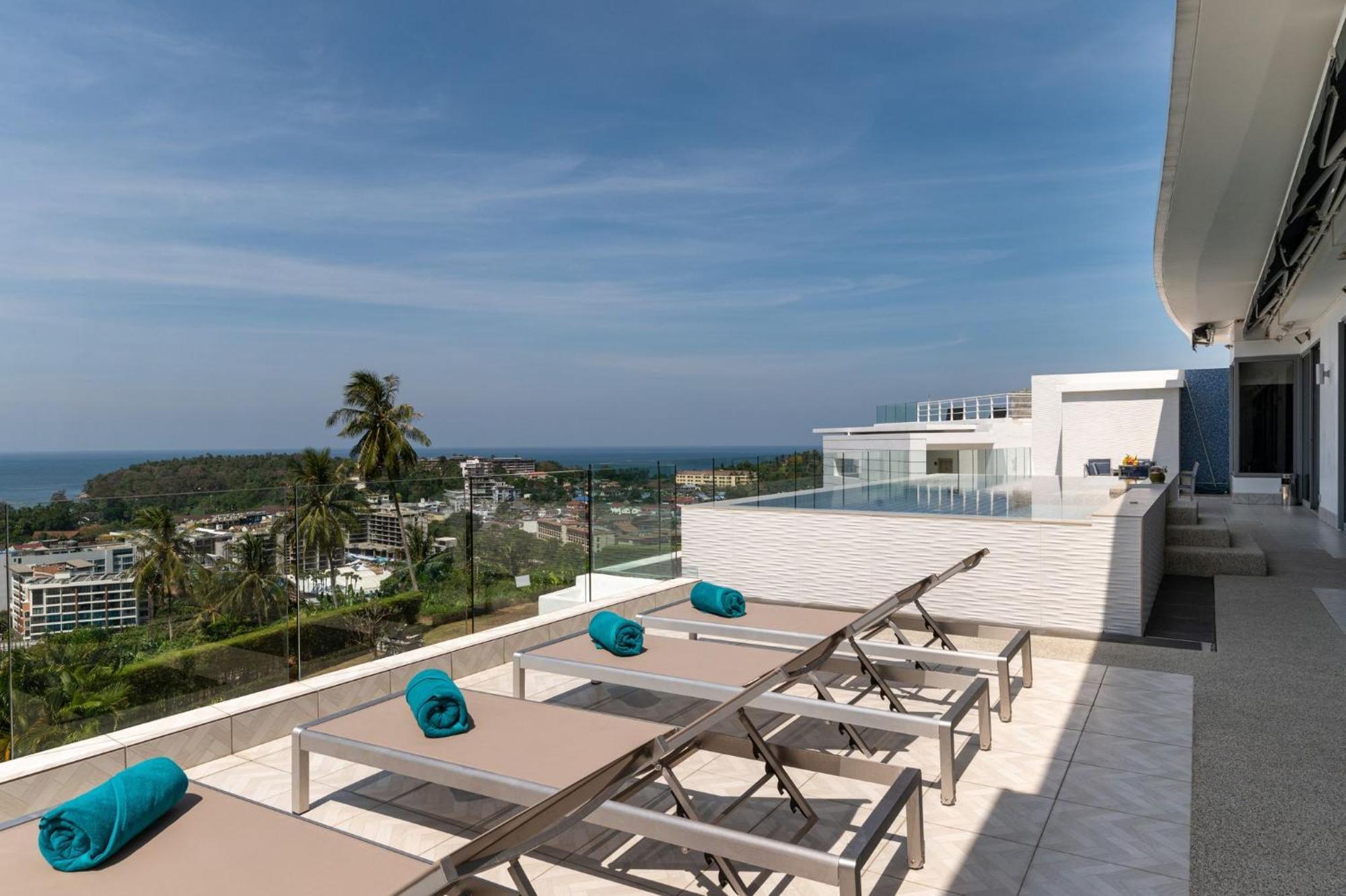 The View Phuket By Resava Aparthotel Kata-stranden Rom bilde